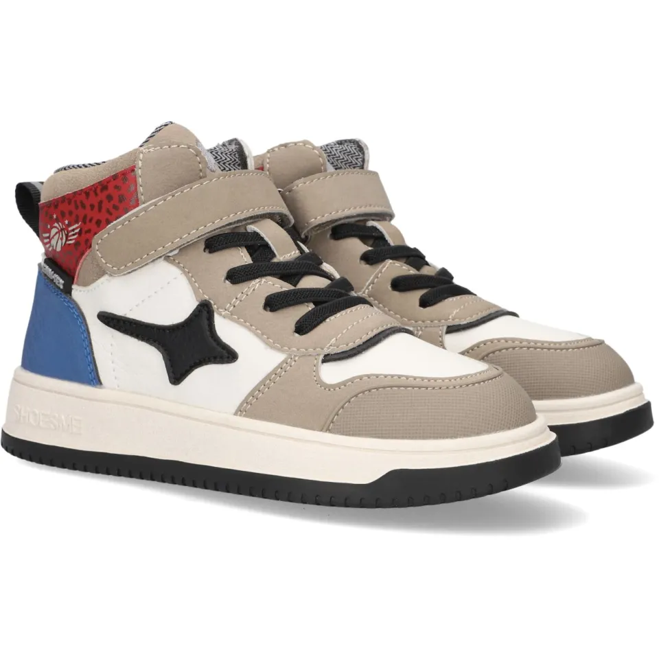 Shoesme NO26W100 hoge sneakers beige, foto 3