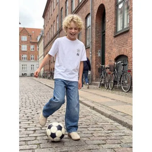Jack & Jones rechtvallend t-shirt met backprint wit, foto 4