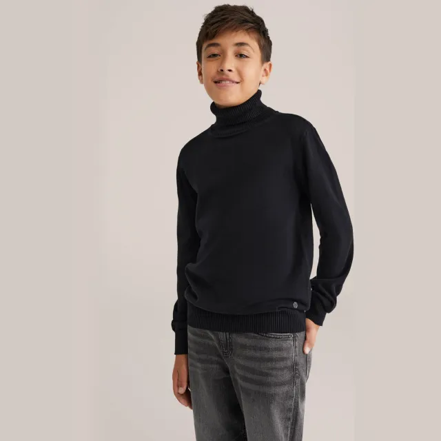 WE Fashion coltrui zwart