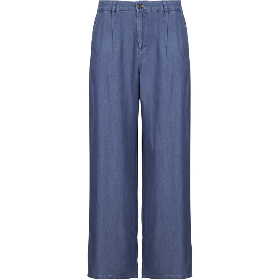 JDY denim regular waist casual broek blauw, foto 2
