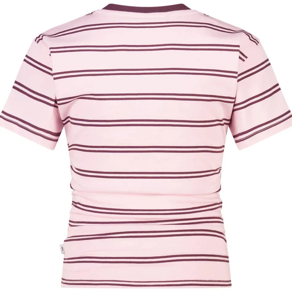 America Today Eleni Jr gestreept T-shirt roze, foto 4
