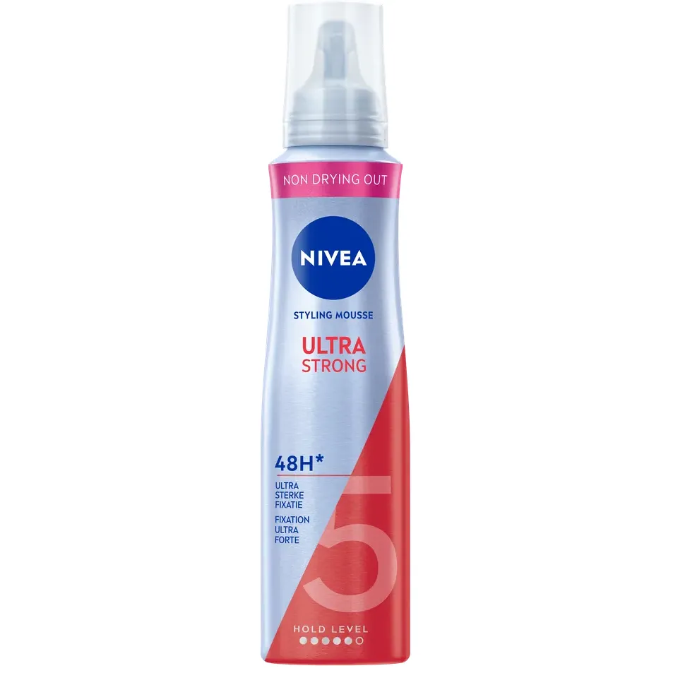 Nivea Ultra Strong haarmousse hold 5