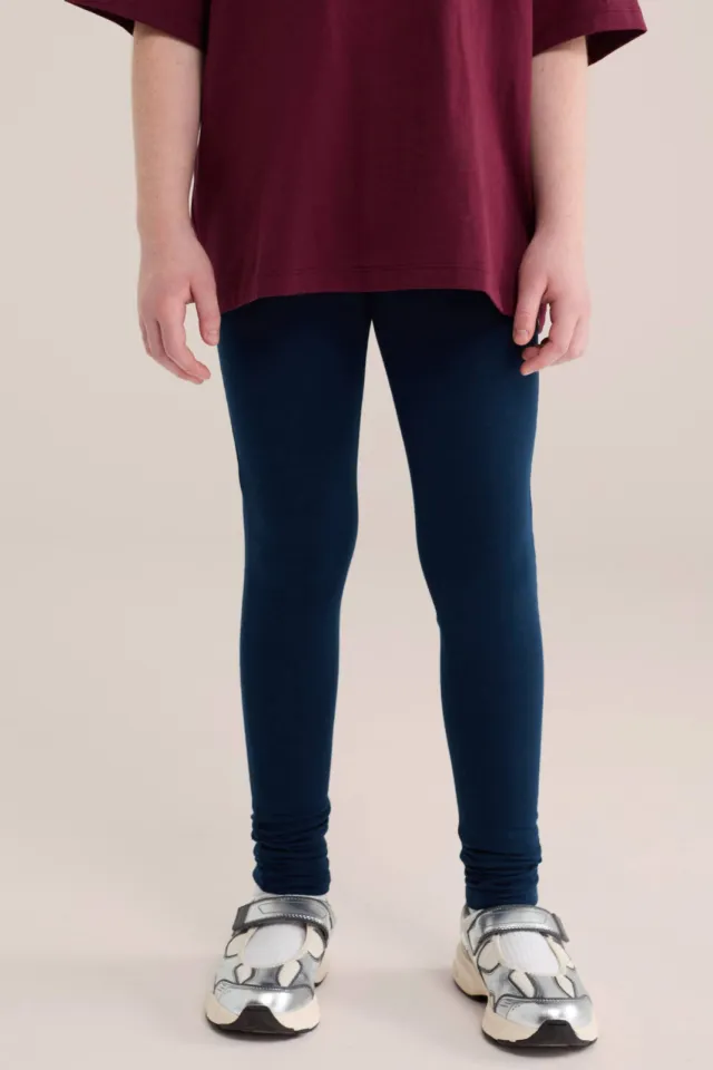 WE Fashion skinny legging donkerblauw, foto 3