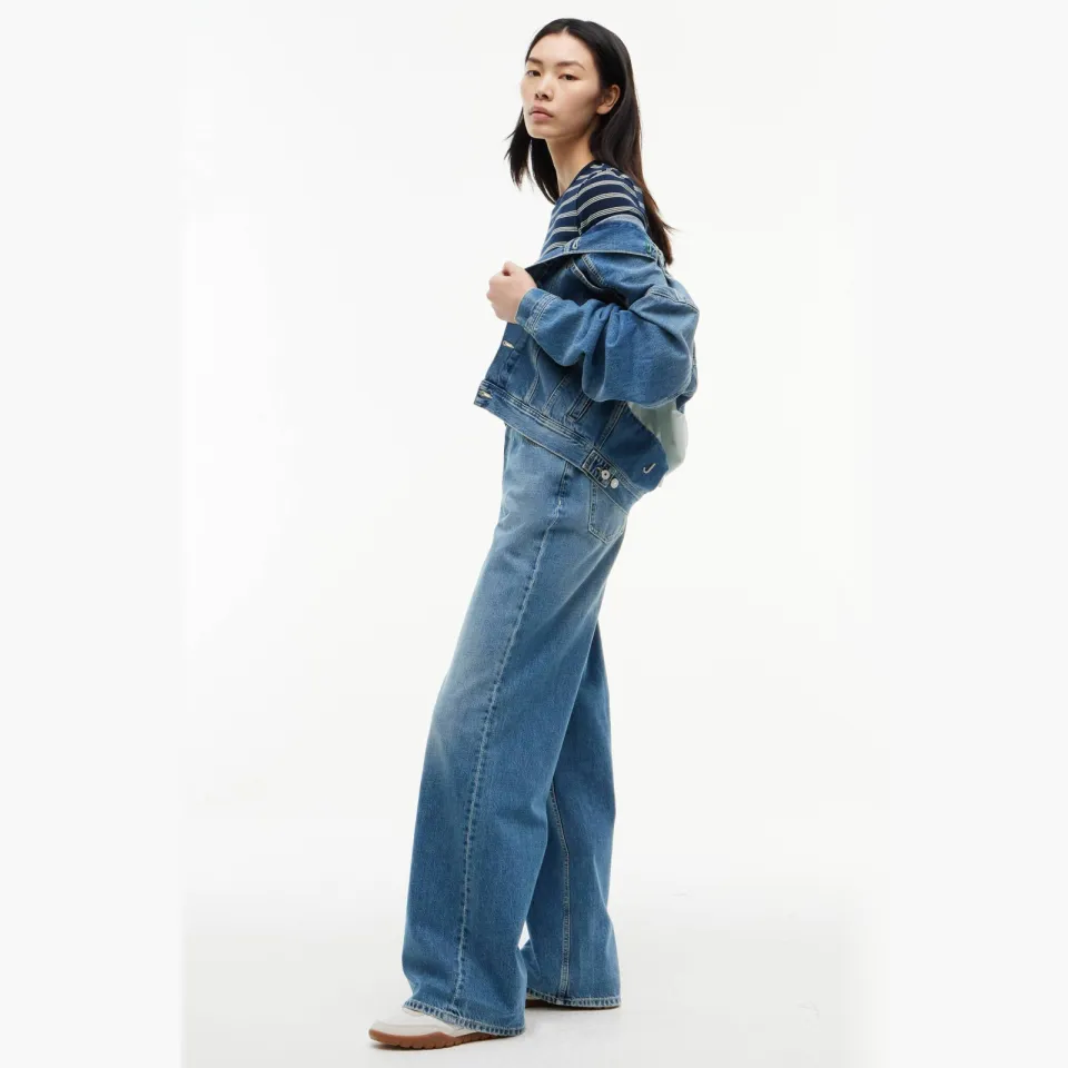 Tommy Jeans wide leg jeans - medium blue, foto 3