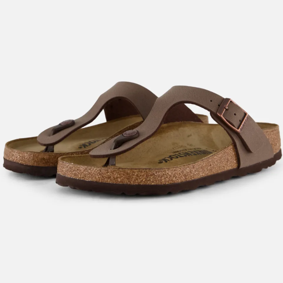 Birkenstock Gizeh sandalen bruin, foto 4