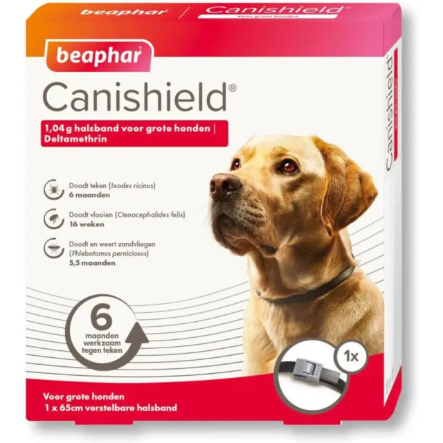 Beaphar Canishield halsband grote honden