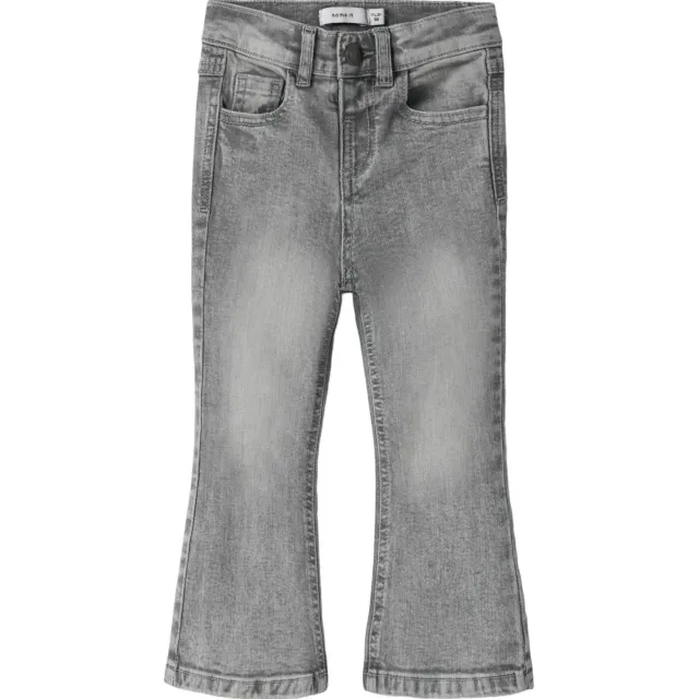 NAME IT MINI NMFPOLLY bootcut jeans - grijs Grey denim