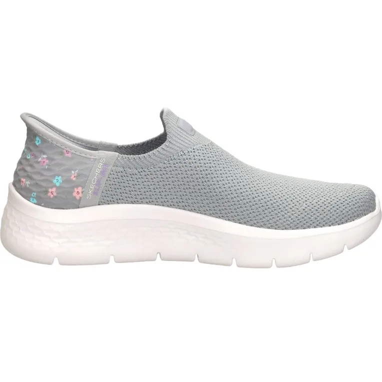 Skechers Slip-Ins Go Walk Flex instappers lichtgrijs