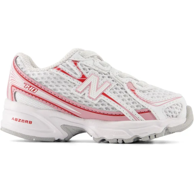 New Balance 740 mesh sneakers - wit/roze