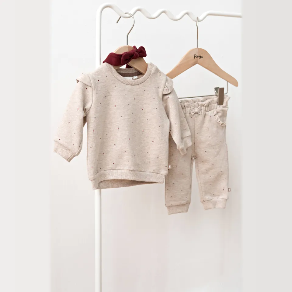 Feetje My Little Love joggingbroek taupe, foto 3