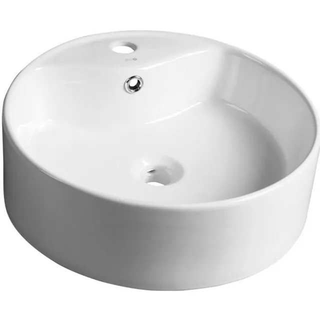 Sapho Waskom Sapho Yakarta Rond 46 cm Keramiek Wit