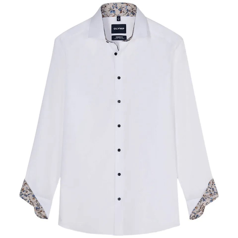 Olymp slim fit overhemd - wit
