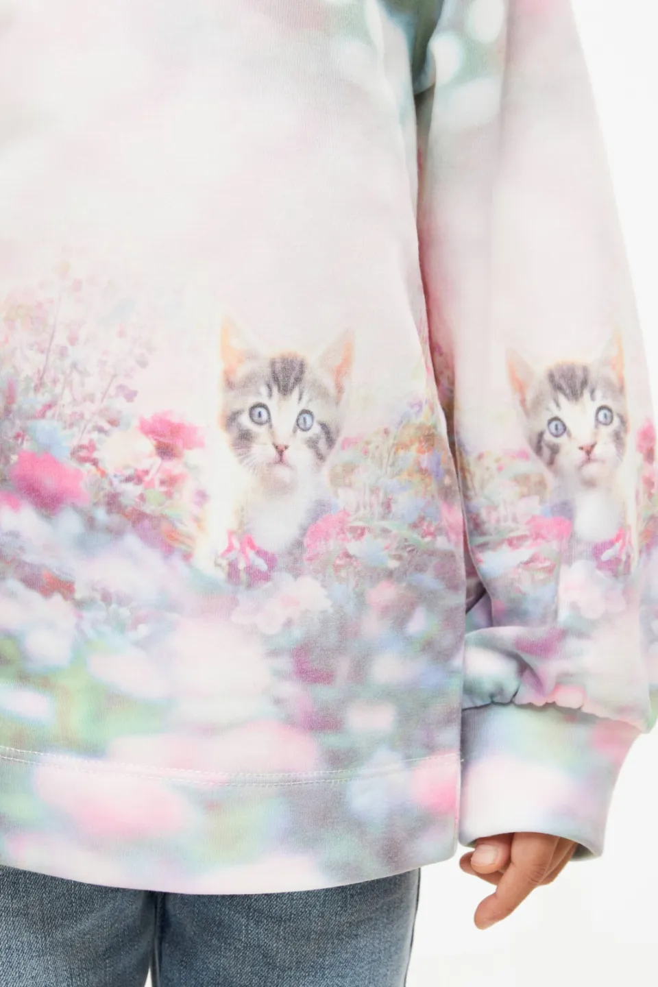 s.Oliver sweater met print - wit, foto 5