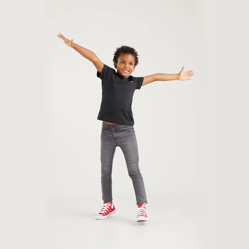 Levi's Batwing chest T-shirt zwart, foto 5