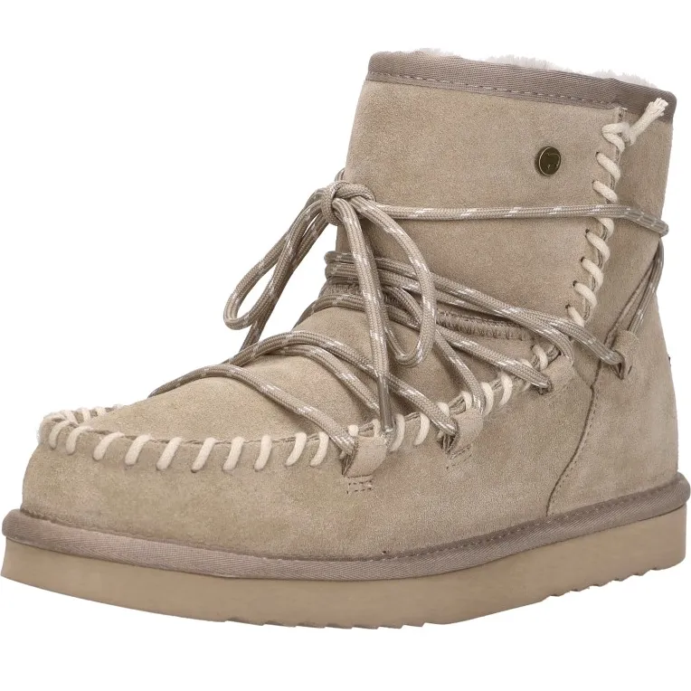 Warmbat Kalbarri Boots Dames Taupe, foto 4