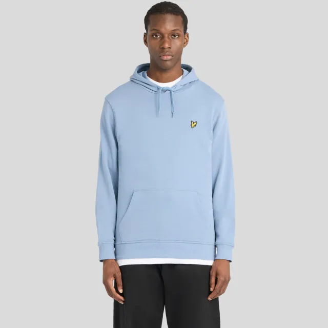Lyle & Scott regular fit hoodie - blauw Lichtblauw