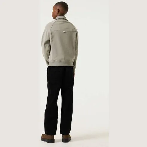 Garcia rechtvallende sweater met tekst - grijsgroen, foto 3