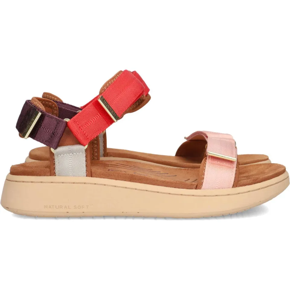Woden Sandalen Line Multi, foto 4