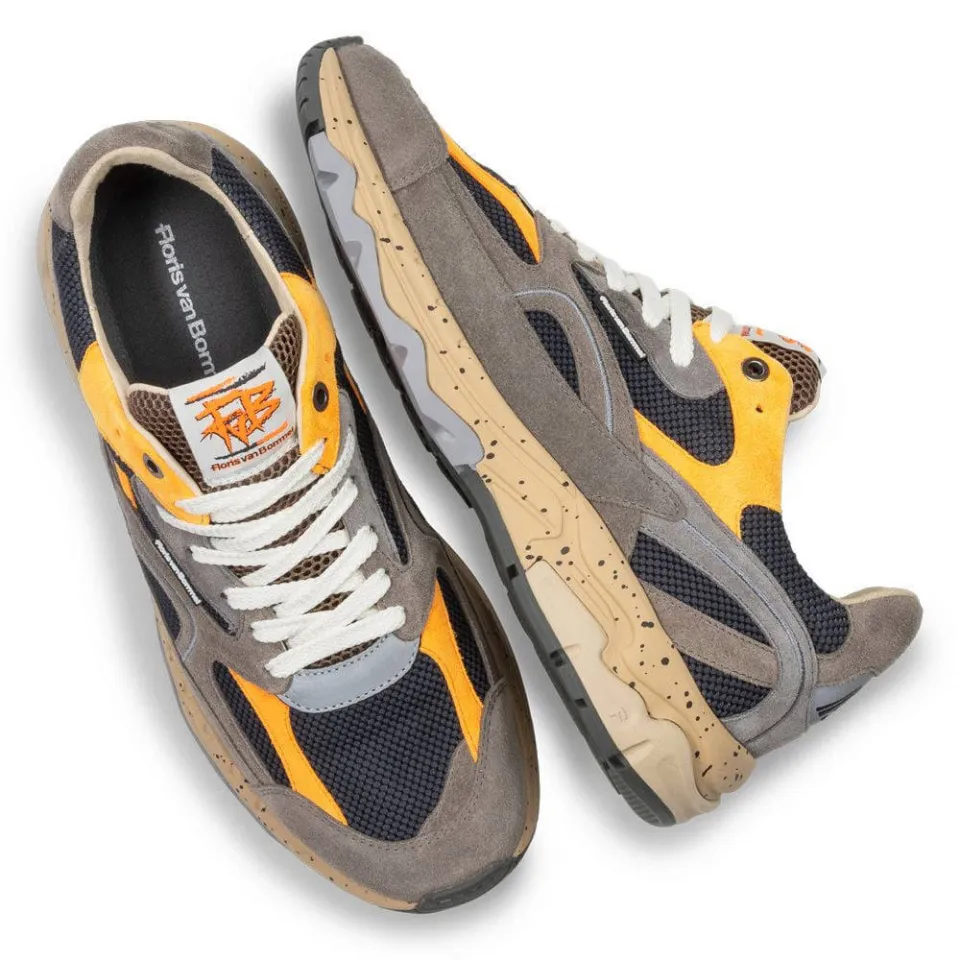 Floris Van Bommel De Rezer sneaker grijs, foto 2