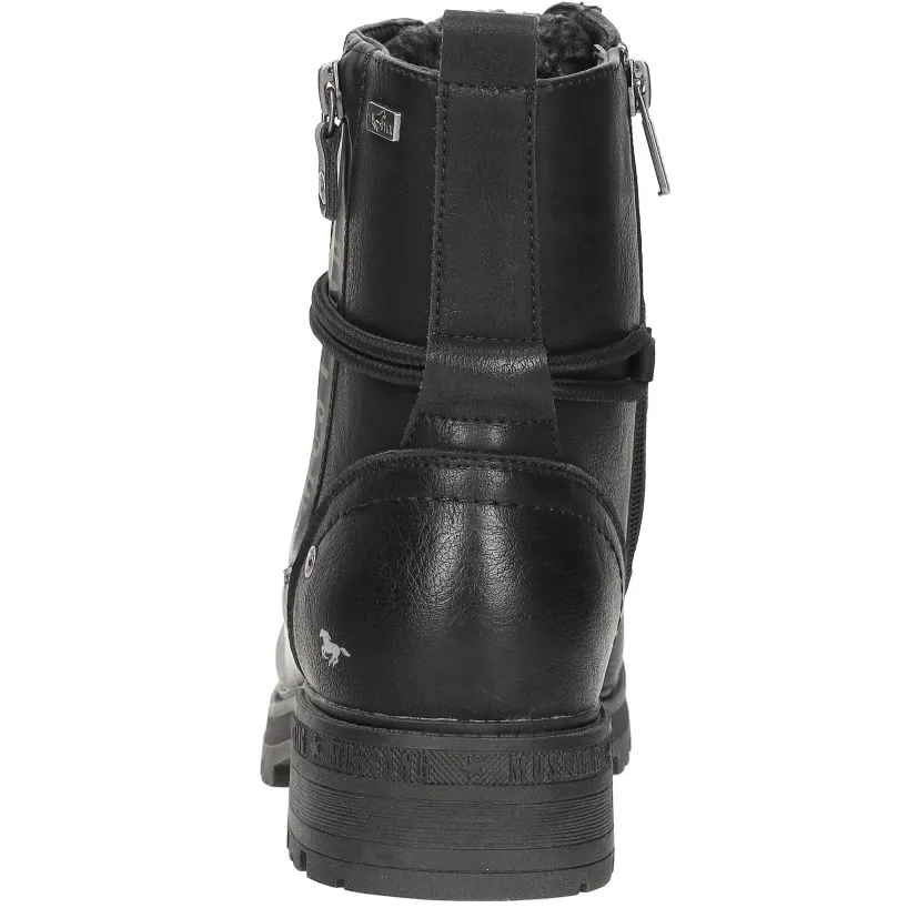 Mustang veterboots zwart, foto 6