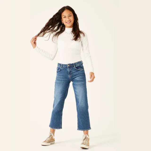 Garcia cropped straight leg jeans 576 Mylah dark used