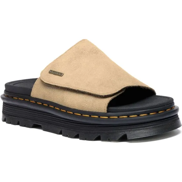 Dr. Martens Zebzag Slide EH Suede slippers beige, foto 4