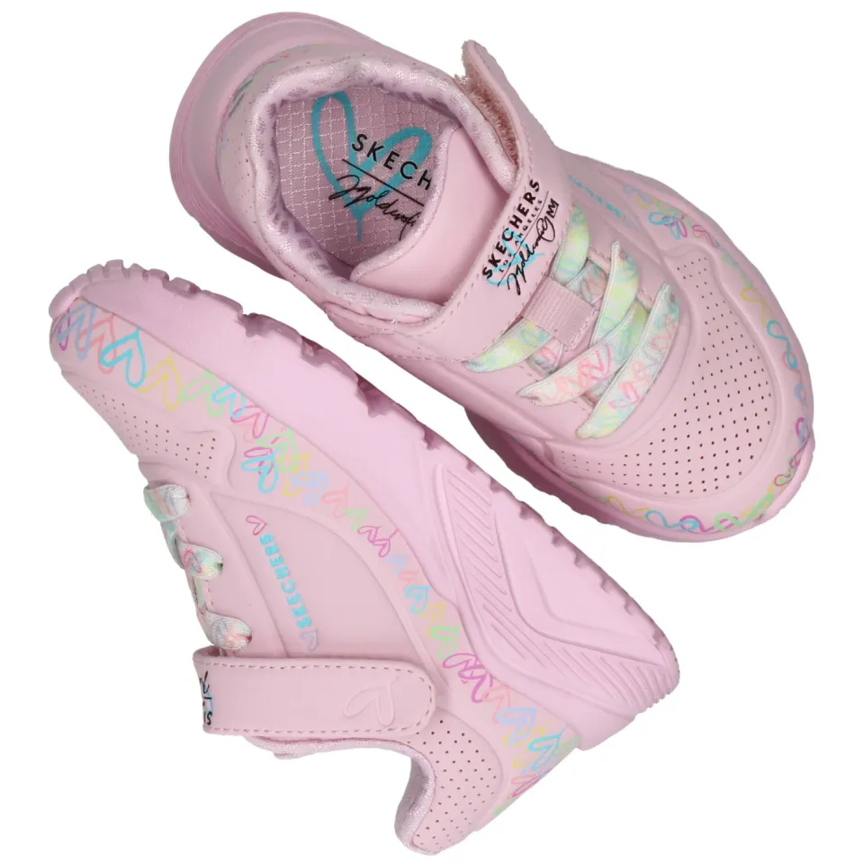Skechers JGoldcrown Uno Lite sneakers roze, foto 5
