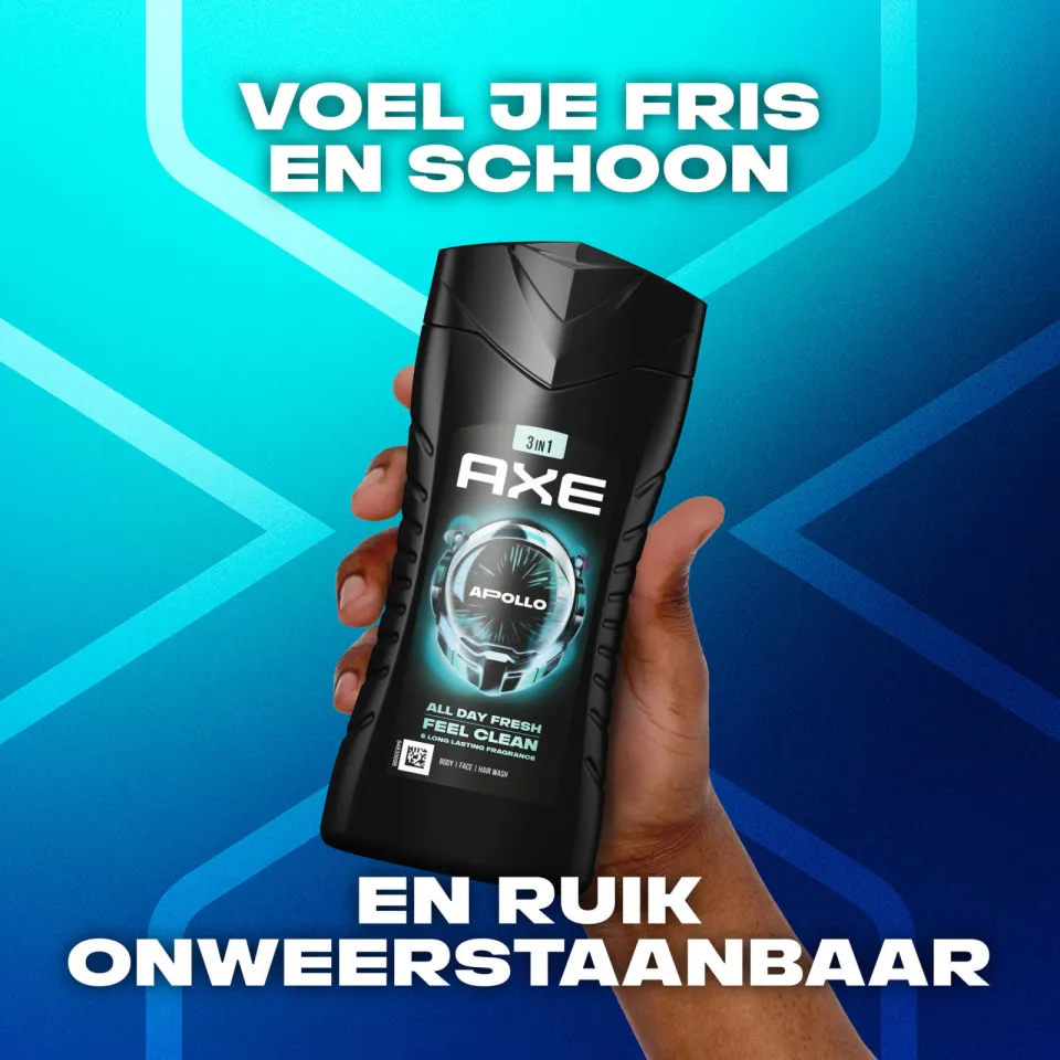 Axe Apollo 3-in-1 douchegel, foto 8