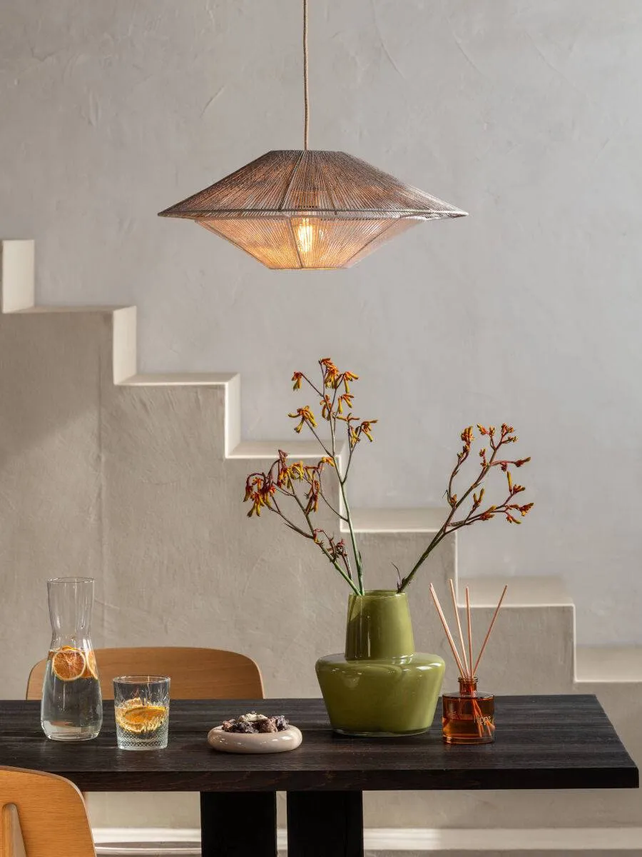 Good&Mojo hanglamp Lumbini 50 cm grijs, foto 5