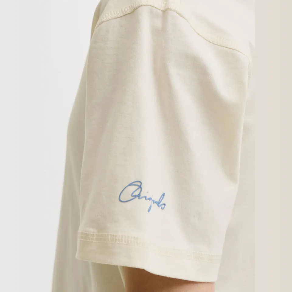 Jack & Jones T-shirt met backprint ecru, foto 7