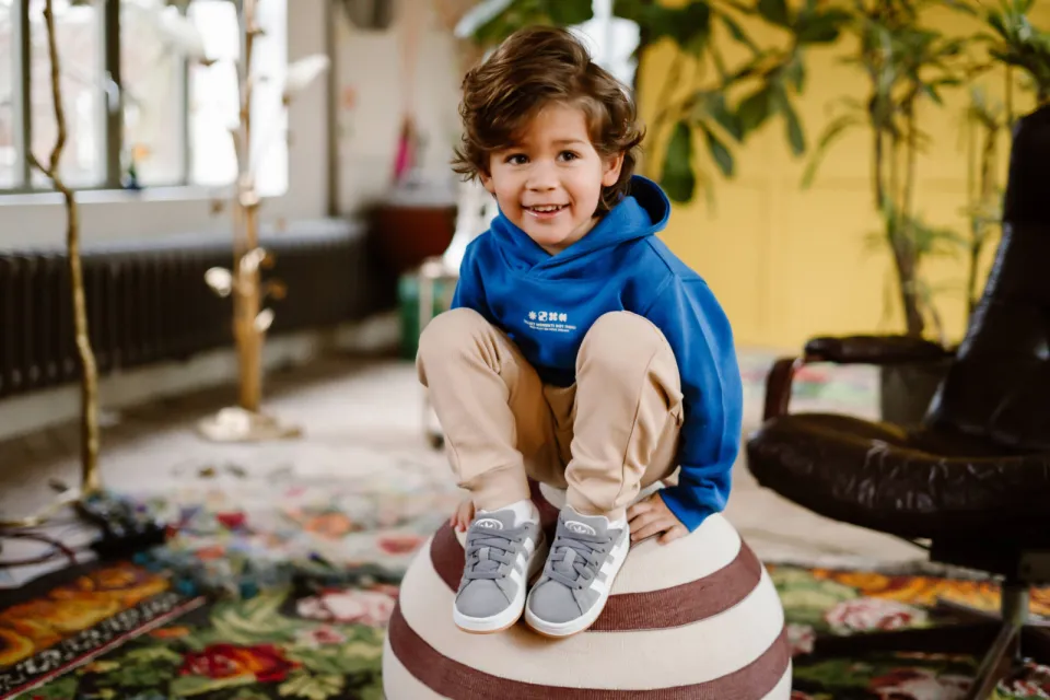 Daily7 hoodie blauw, foto 4