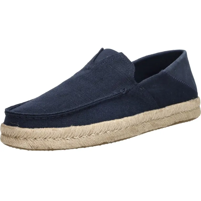 Toms Alonso Loafer Rope espadrille blauw, foto 3
