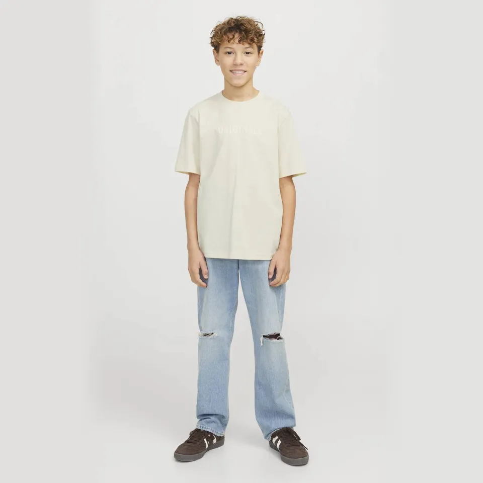 Jack & Jones Junior T-shirt ecru Offwhite