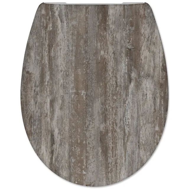 Toiletzitting Cedo Icebrown Softclose Houtlook Bruin