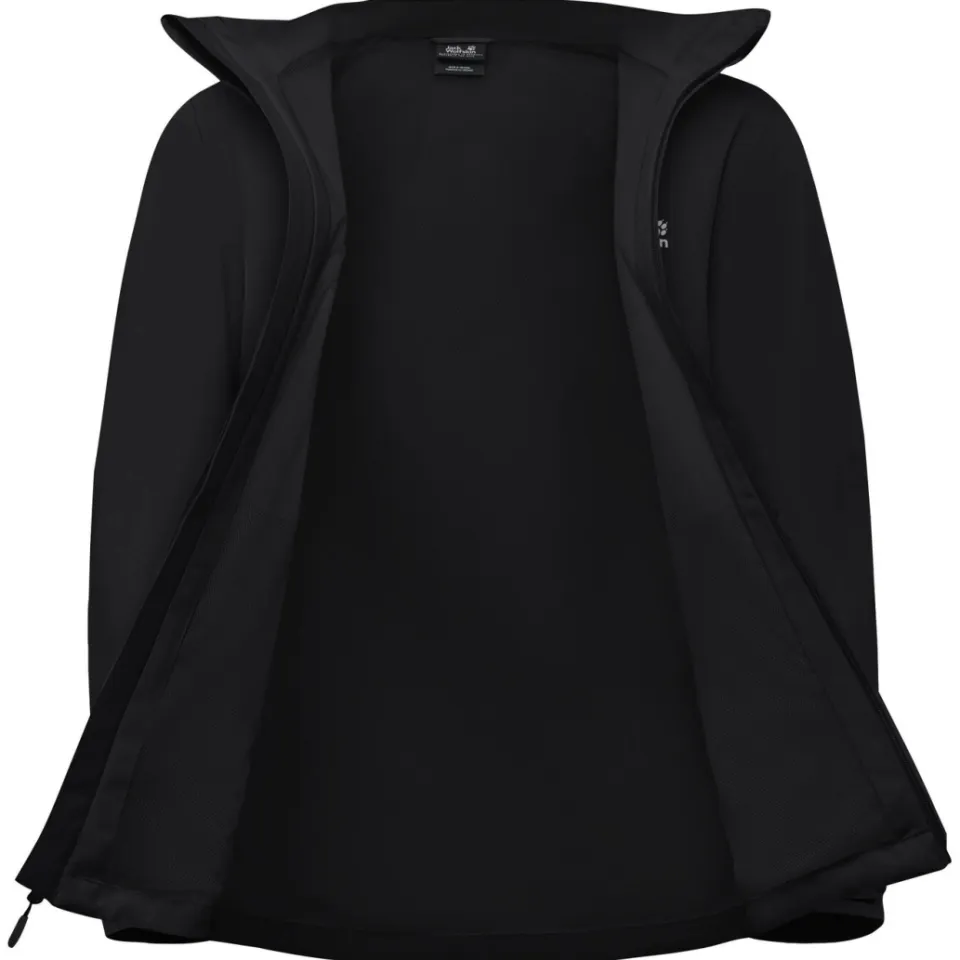 Jack Wolfskin outdoor jas - zwart, foto 3