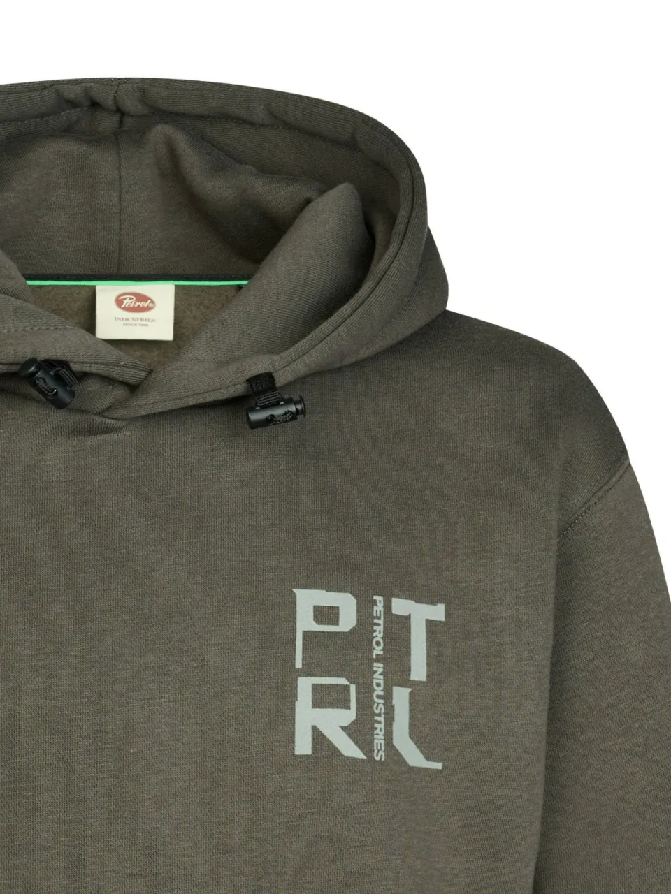 Petrol Industries hoodie met backprint - antraciet, foto 5