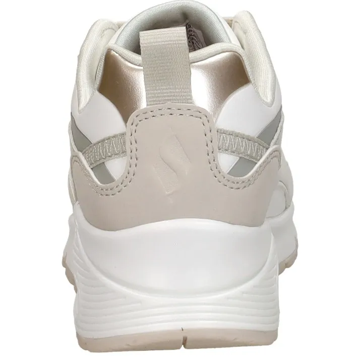 Skechers Uno Gen1 Color Surge sneakers gebroken wit, foto 4