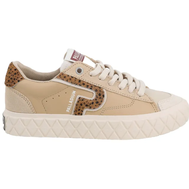 Palladium Ace Lo Mix LTH leren sneakers - beige