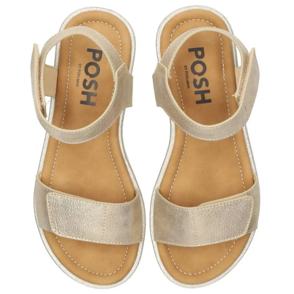POSH by Poelman Nine sandalen goud, foto 7