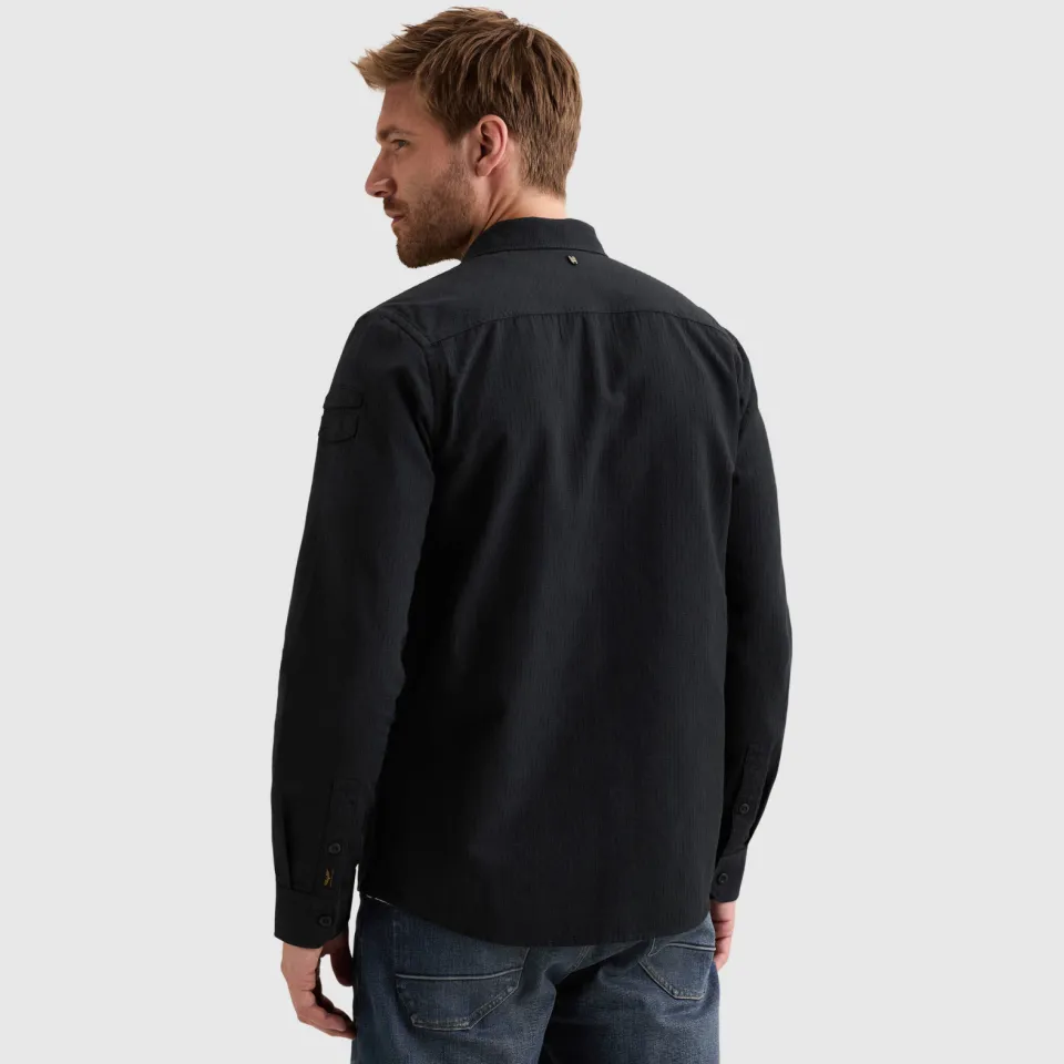 PME Legend regular fit overshirt - salute donkerblauw, foto 6