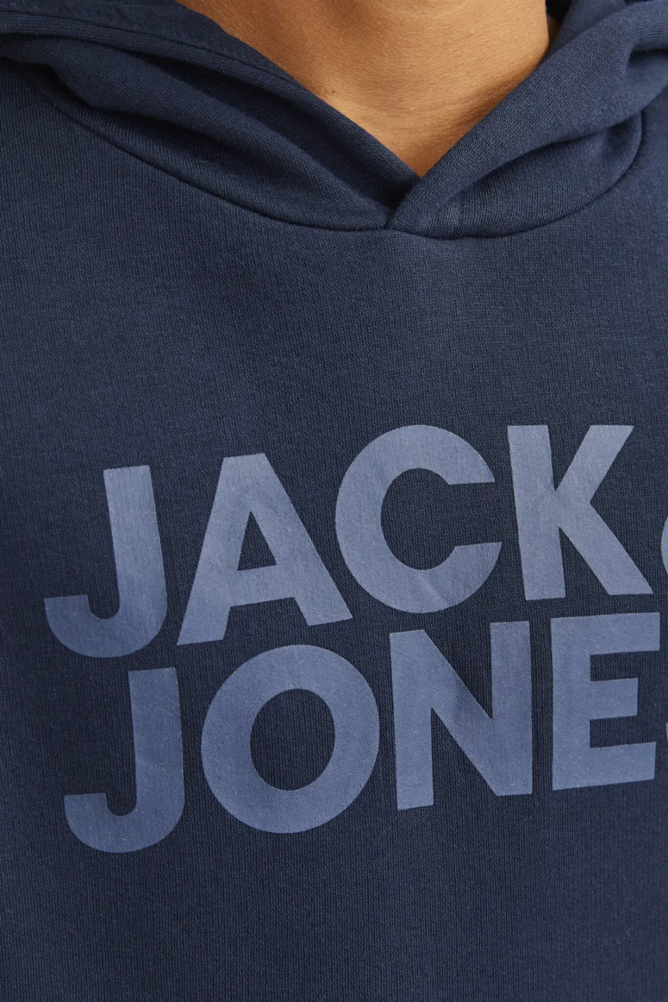 Jack & Jones JUNIOR hoodie JJECORP met tekst donkerblauw, foto 6