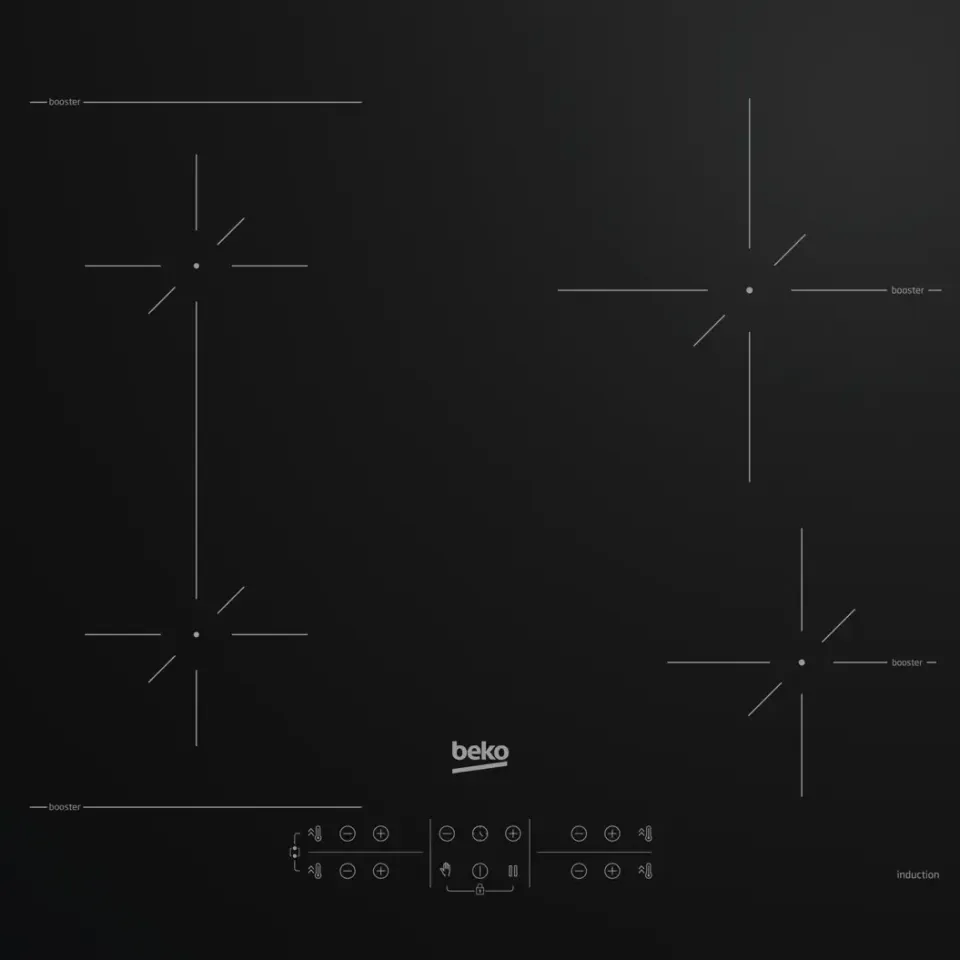 Beko HII64200SFMT inductiekookplaat zwart, foto 3