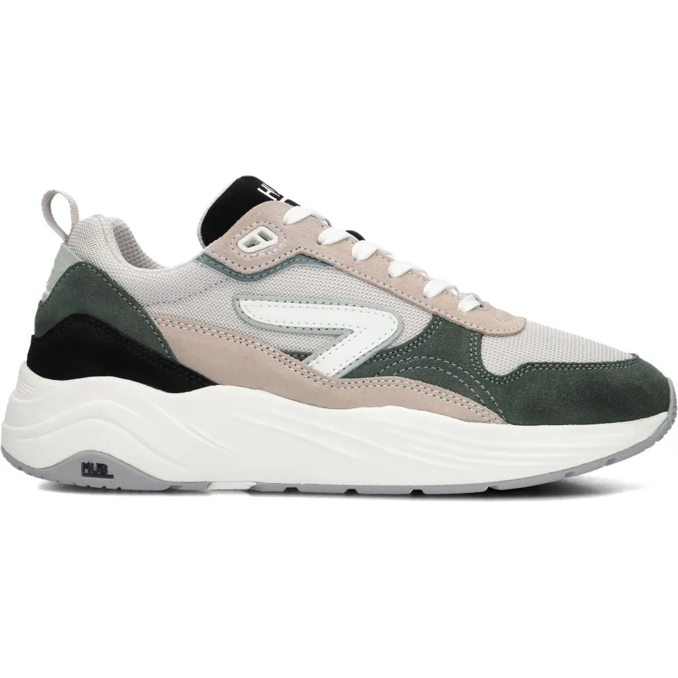 Hub Glide lage sneakers groen, foto 3