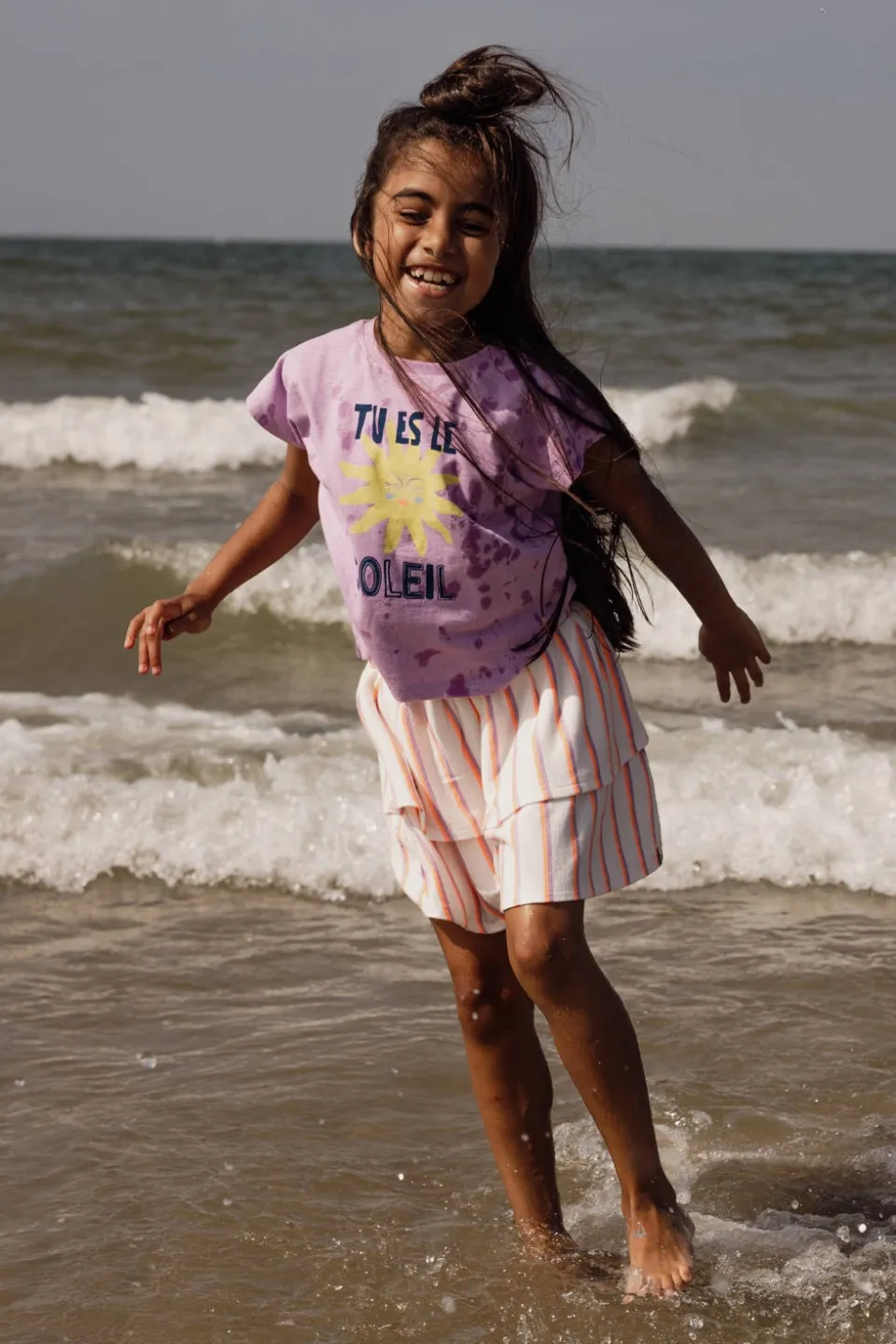 LOOXS little T-shirt paars, foto 5