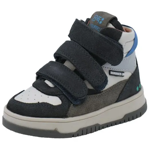 BunniesJR Benjamin Baas hoge sneaker donkerblauw, foto 3