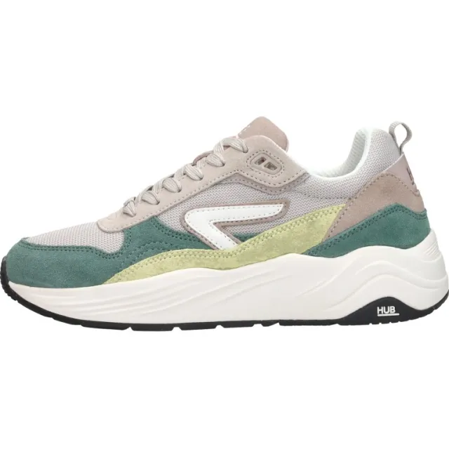 Hub Glide S43 lage sneakers groen, foto 2