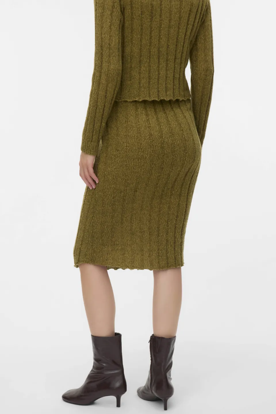 Mamalicious zwangerschaps midirok groen, foto 4