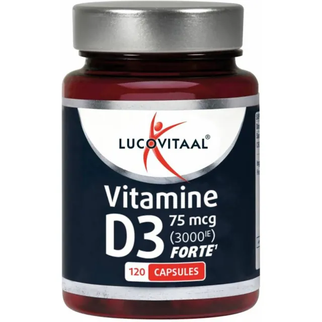 Lucovitaal vitamine D3 75 mcg Forte capsules
