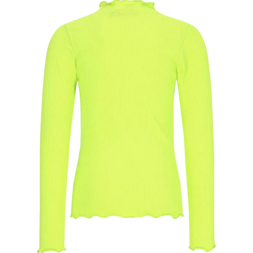 Like Flo getailleerde longsleeve limegroen, foto 3