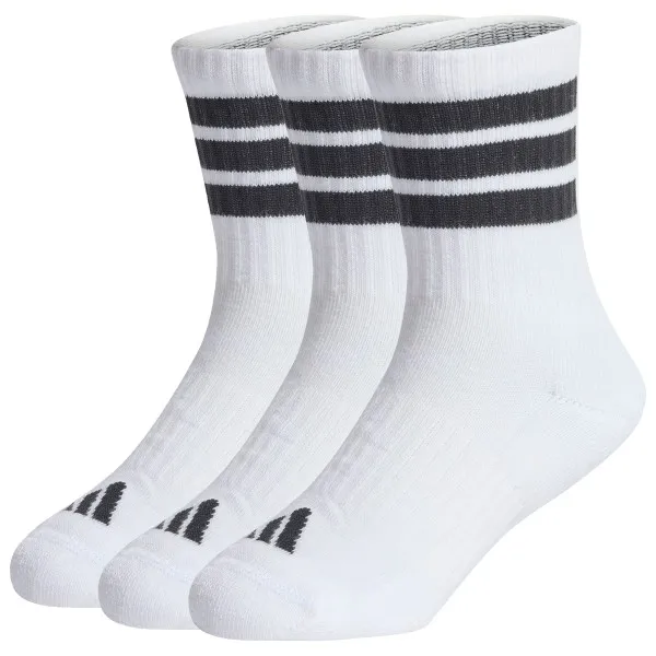 Adidas Kid's 3-Stripes Concept Crew sokken wit grijs Wit/Grijs